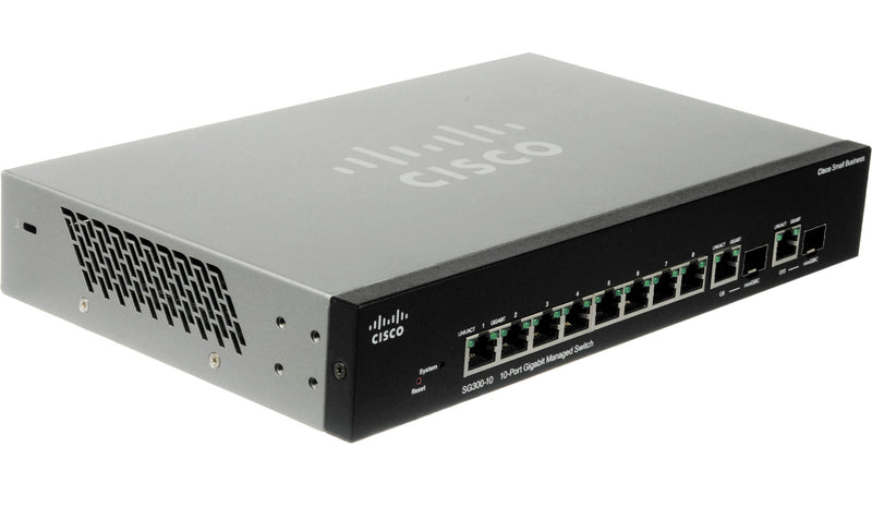  Cisco 10-Port Gigabit PoE Managed Switch (SG300-10MPP-K9-NA) :  Electronics